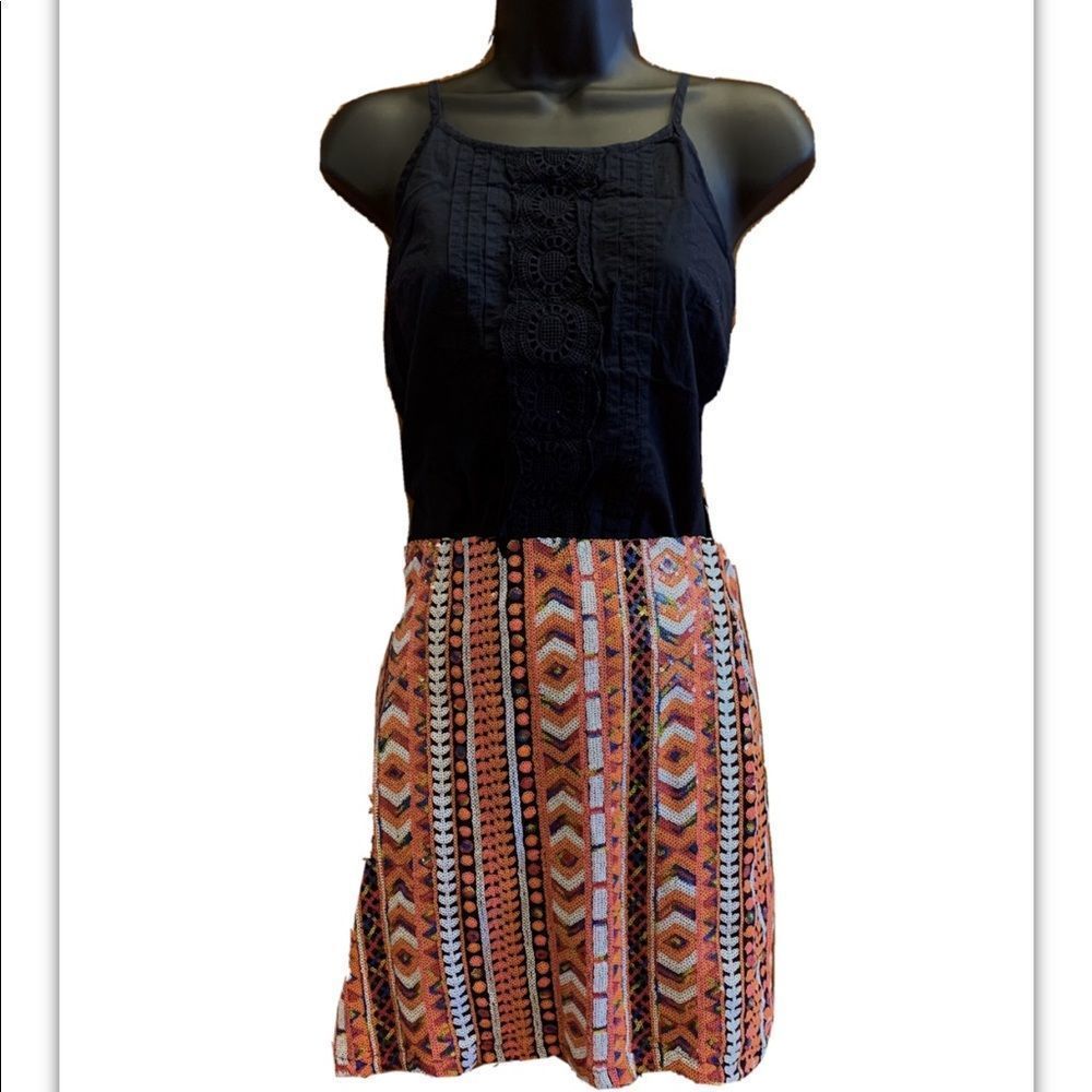 woman’s Multicolored Sequins Mini shirt,